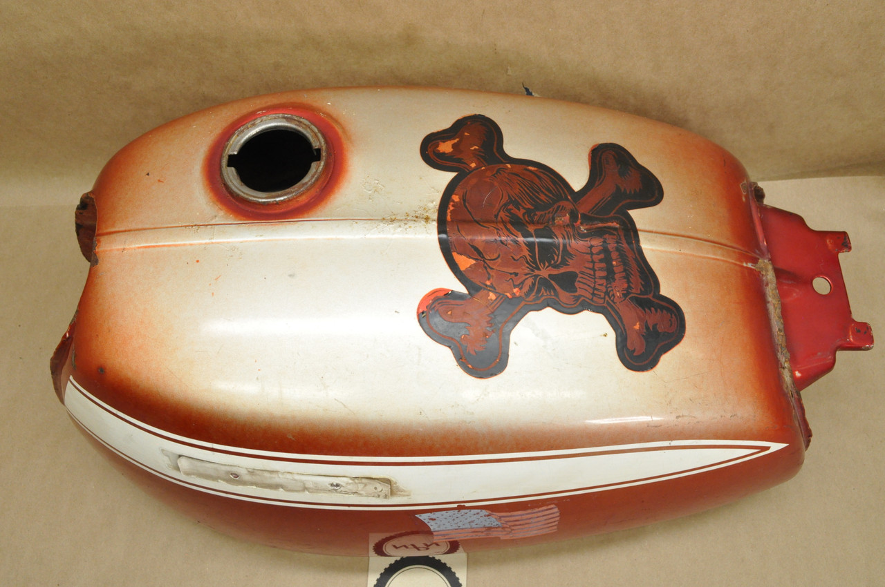 Vintage OEM Honda 1970 CL350 K2 Fuel Gas Tank Red 17500-318-000 CM