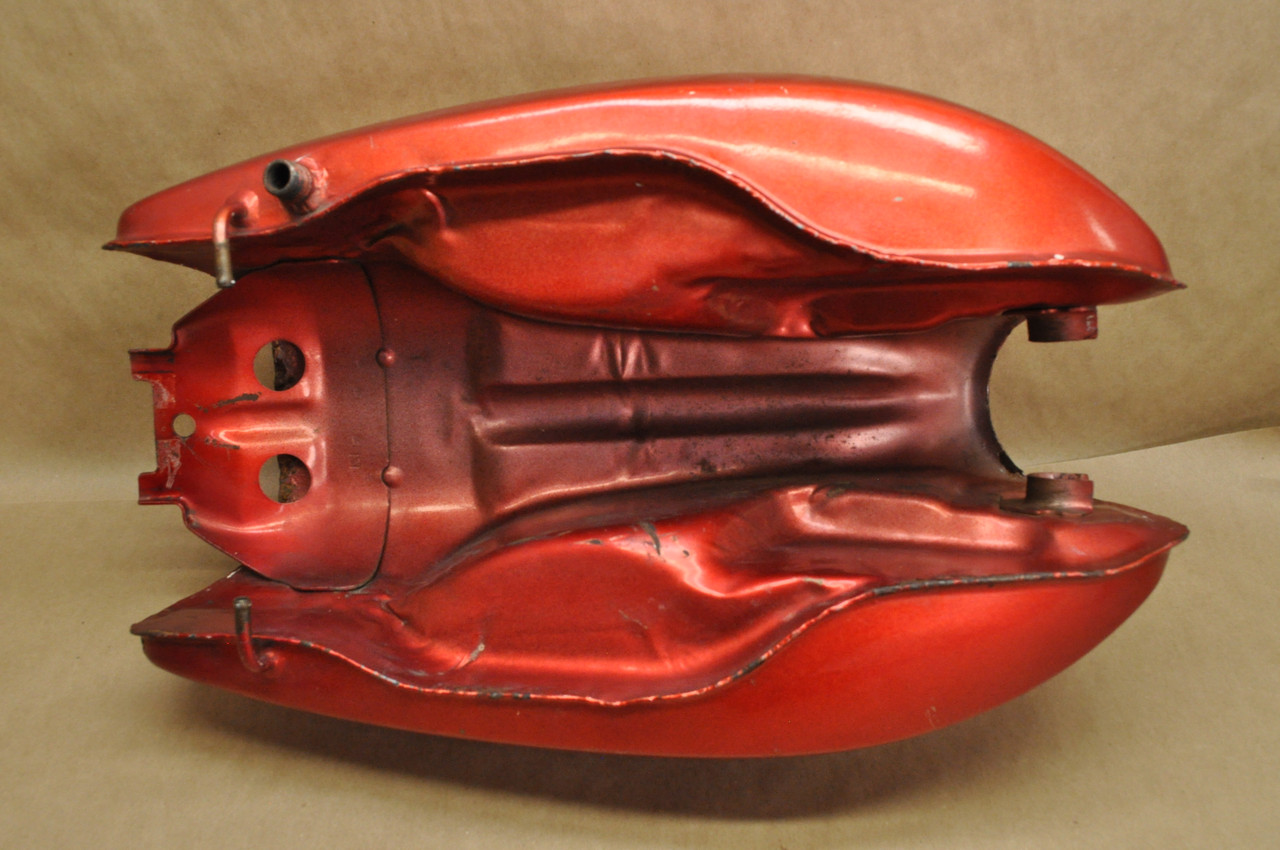 Vintage OEM Honda 1970 CL350 K2 Fuel Gas Tank Red 17500-318-000 CM