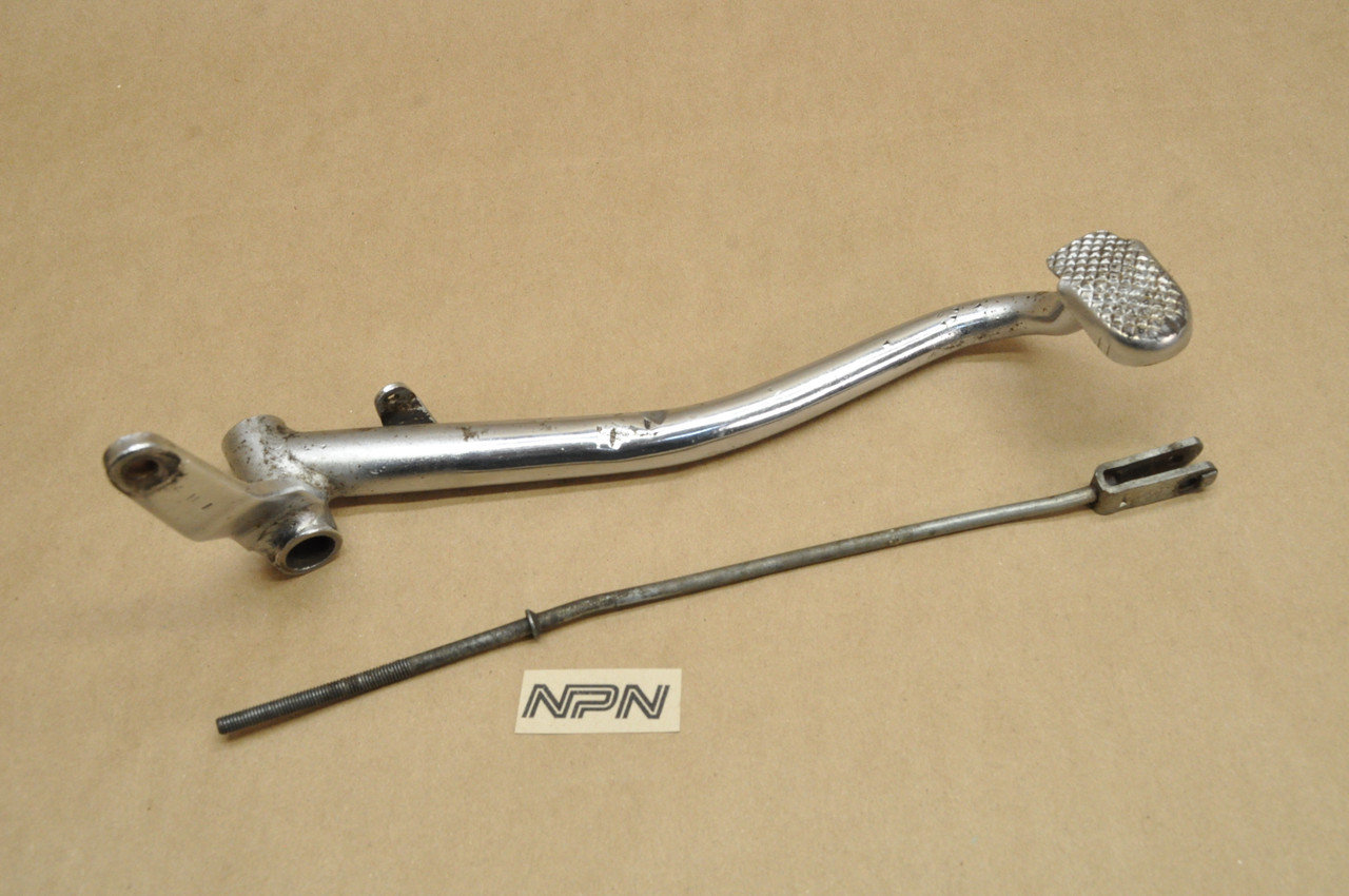 Vintage OEM Honda Z50 K3-K5 Rear Brake Pedal Lever Arm & Rod Lot 46500-120-000