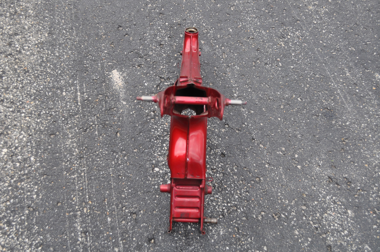 Vtg OEM Honda CL125 A SS125 A Main Body Frame w/ Street Legal Doc 50100-230-040