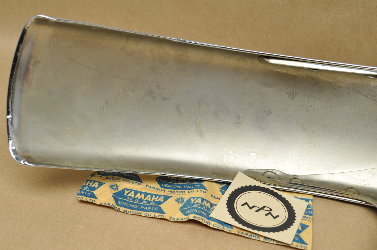 NOS Yamaha 1977-79 XS750 1980-81 XS850 Chrome Front Fender Mud Guard 1J7-21510-00-93