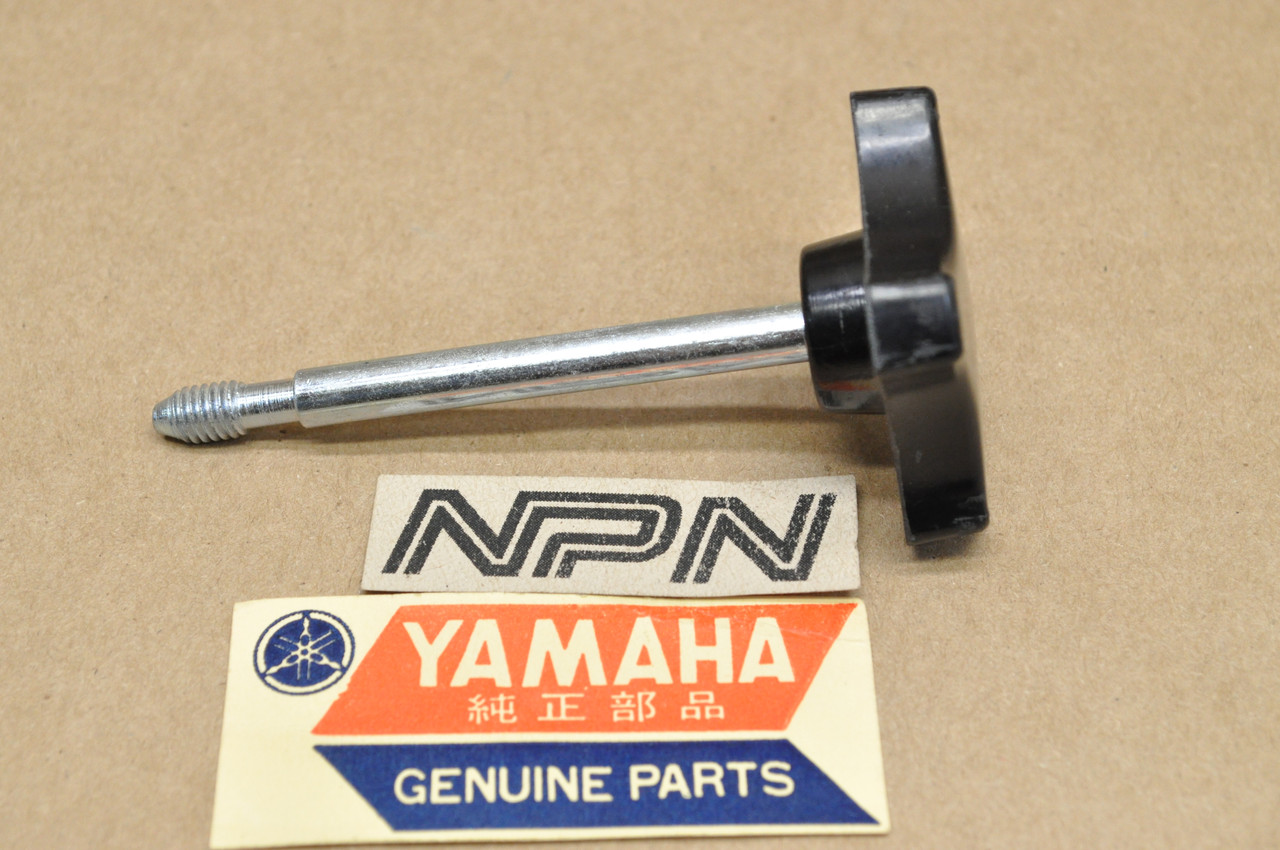 NOS Yamaha G6 G7 L5T YG5 Right Side Oil Tank Cover Knob  209-21724-00
