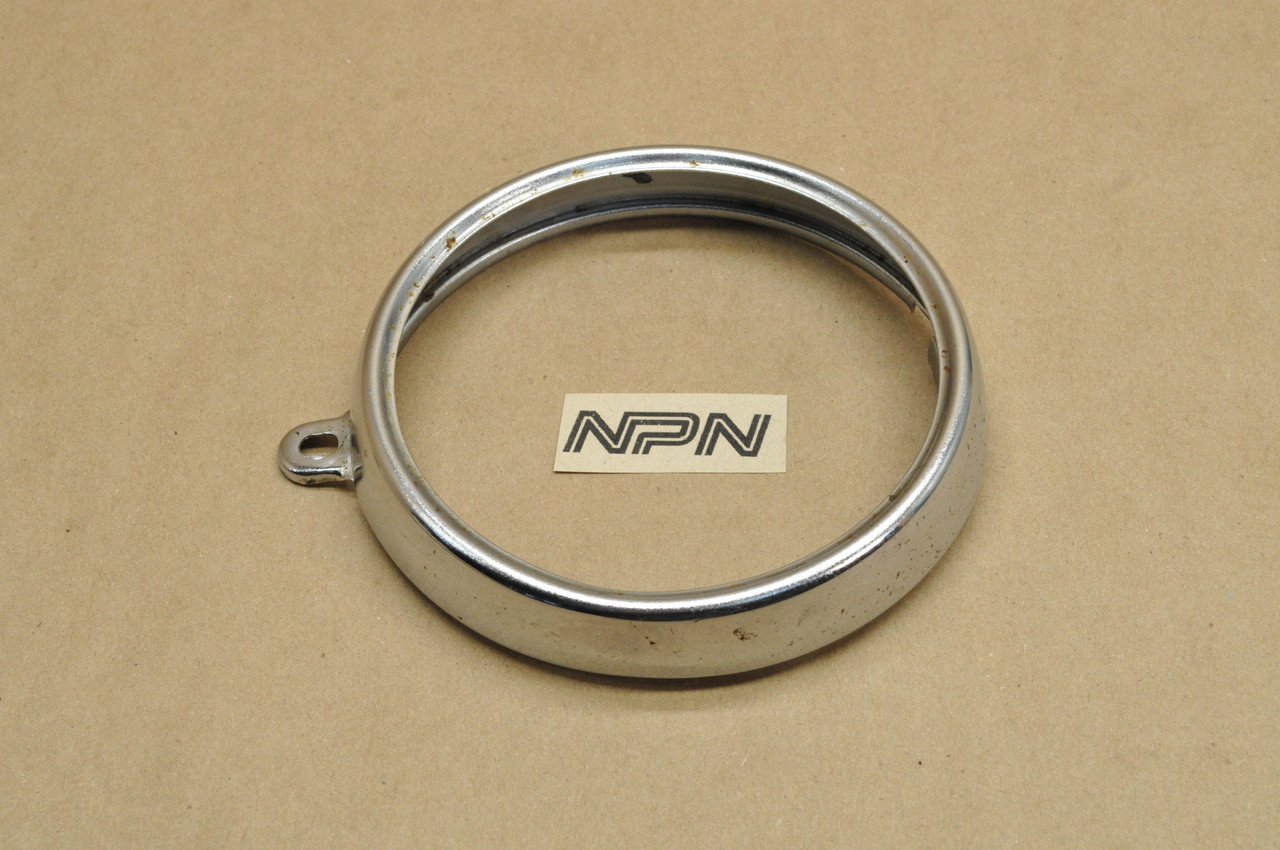 Vintage OEM Honda Z50 K3-1978 Mini Trail 50 Head Light Bezel Ring Rim 33101-028-013