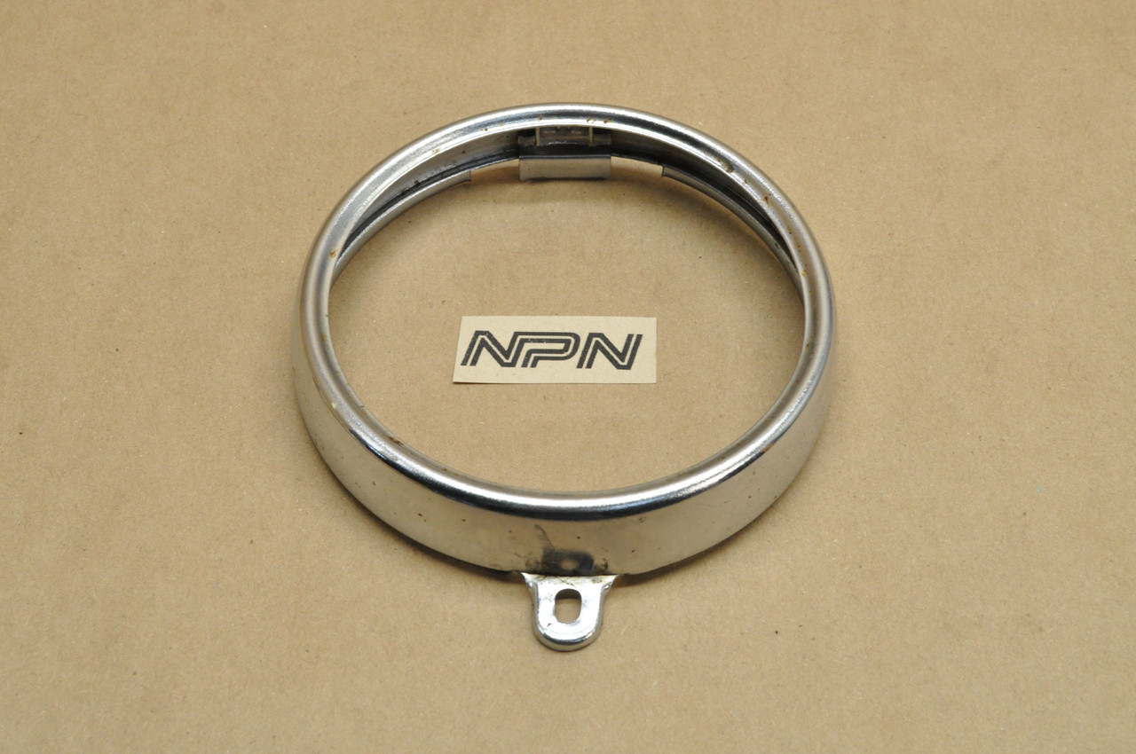 Vintage OEM Honda Z50 K3-1978 Mini Trail 50 Head Light Bezel Ring Rim 33101-028-013