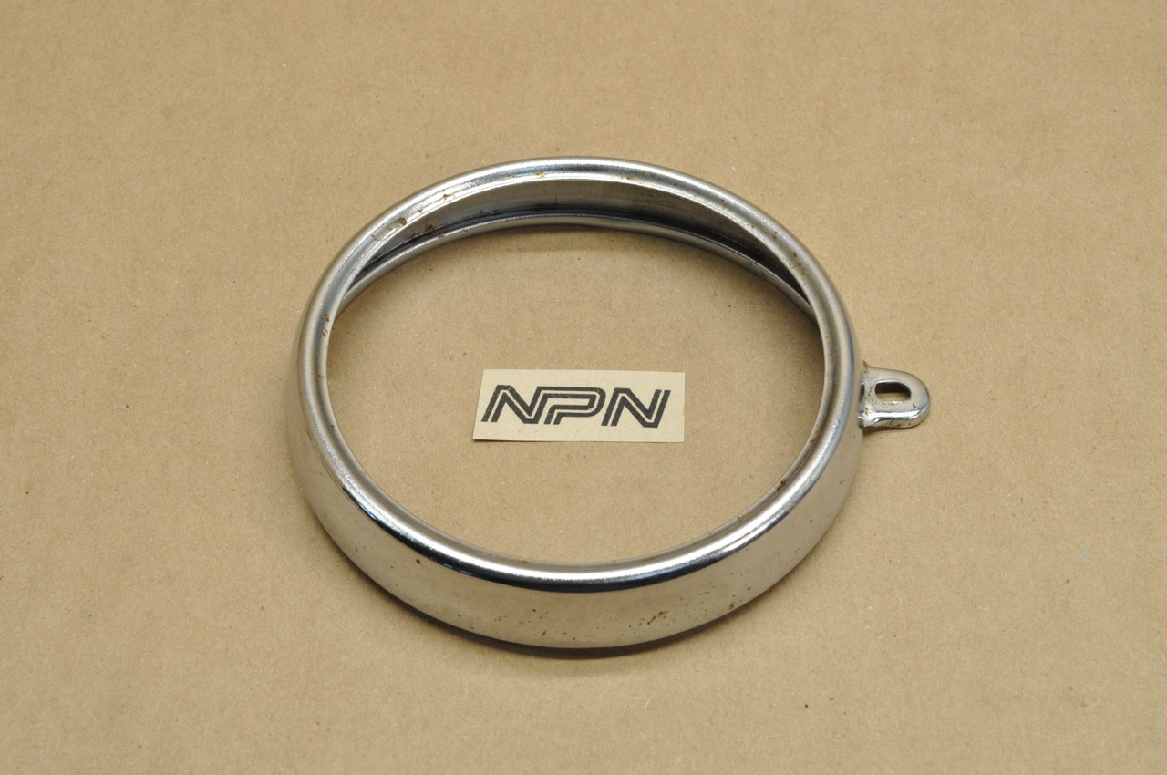 Vintage OEM Honda Z50 K3-1978 Mini Trail 50 Head Light Bezel Ring Rim 33101-028-013