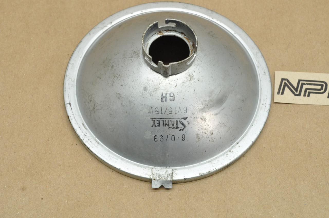 Vtg OEM Honda ATC70 ATC90 MR175 MR250 TL125 TL250 Z50 Headlight Reflector 33104-028-003