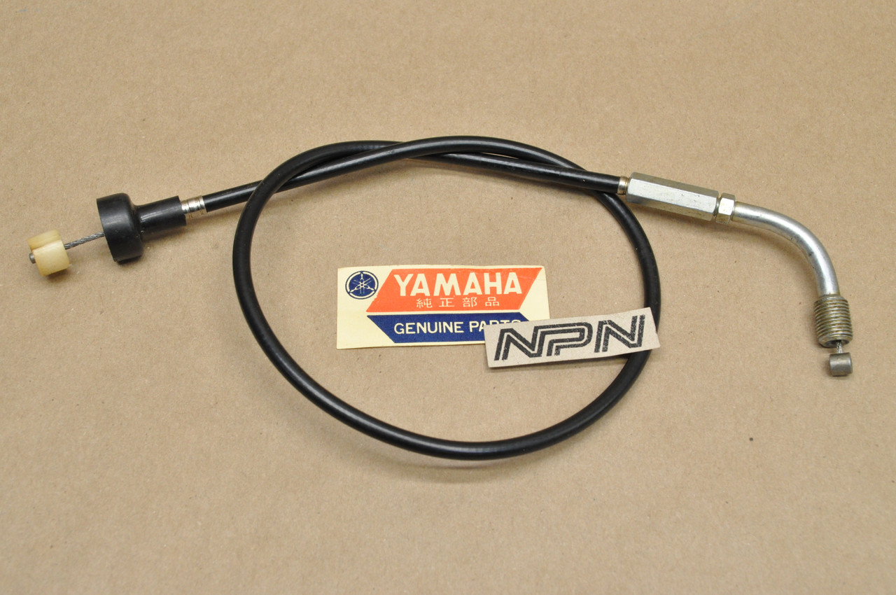 NOS Yamaha 1966-67 YL1 Lower Throttle Cable 132-26311-01