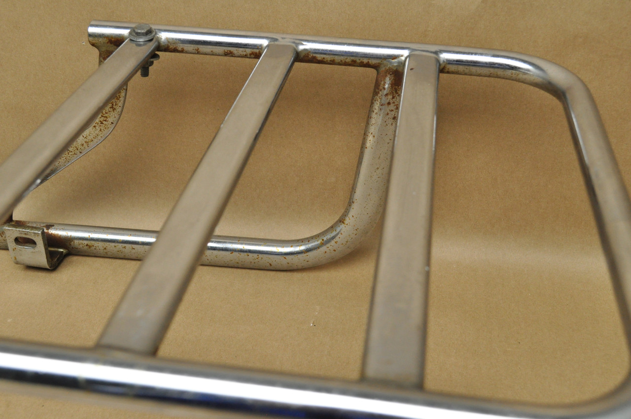 Vintage Amco Honda Motorcycle Rear Luggage Rack Cargo Carrier