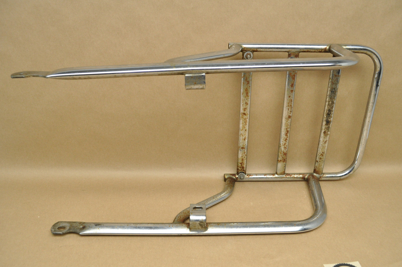 Vintage Amco Honda Motorcycle Rear Luggage Rack Cargo Carrier