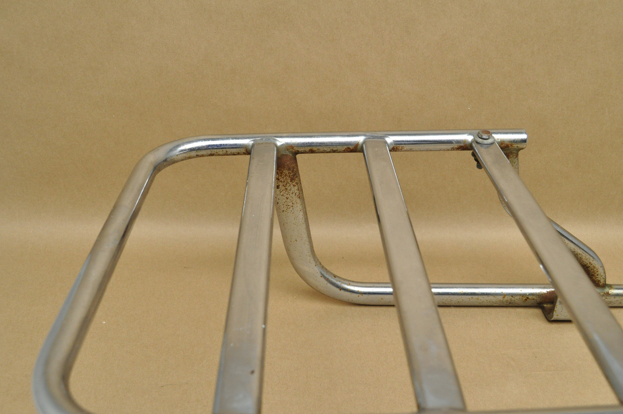 Vintage Amco Honda Motorcycle Rear Luggage Rack Cargo Carrier