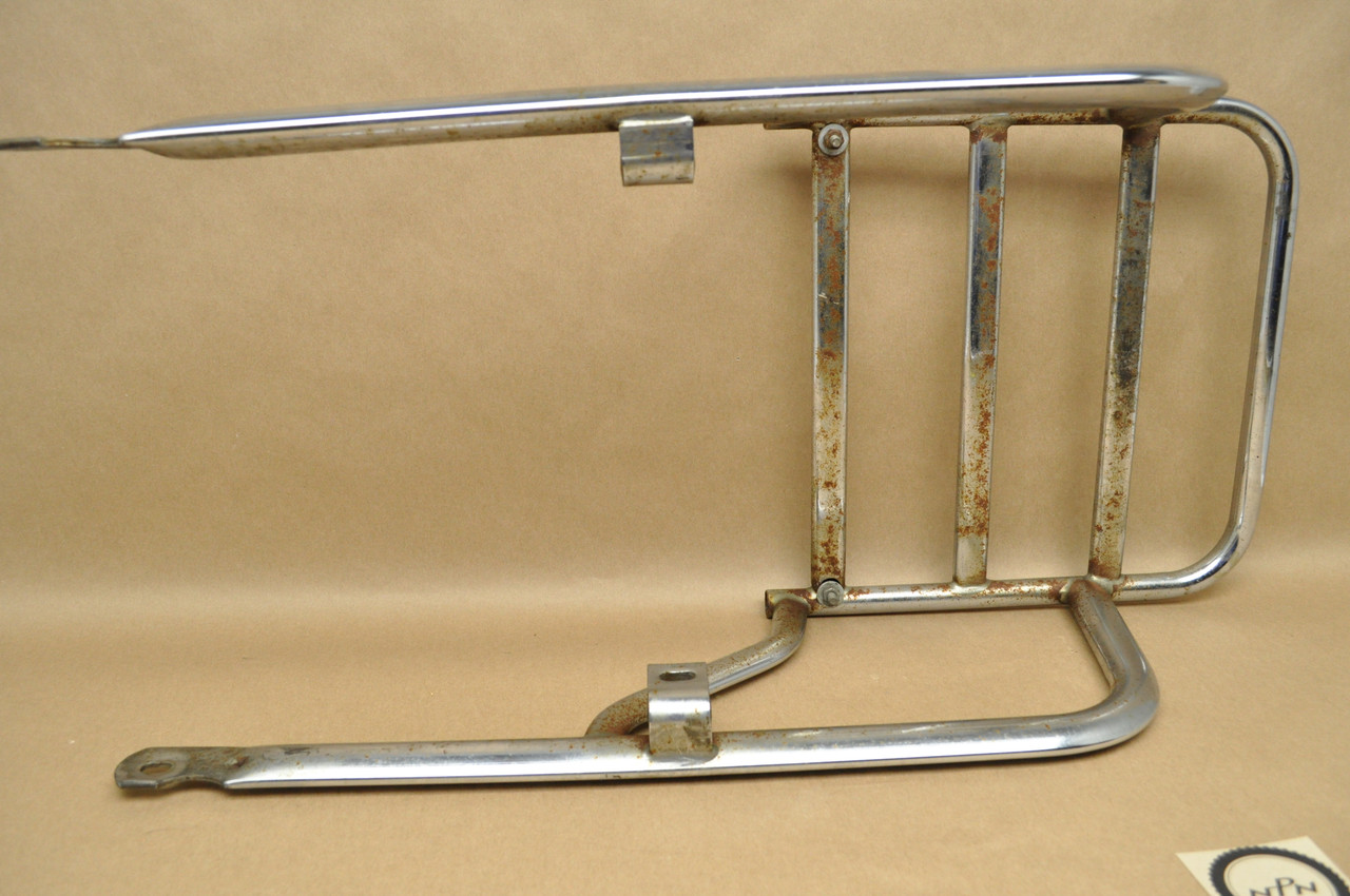 Vintage Amco Honda Motorcycle Rear Luggage Rack Cargo Carrier