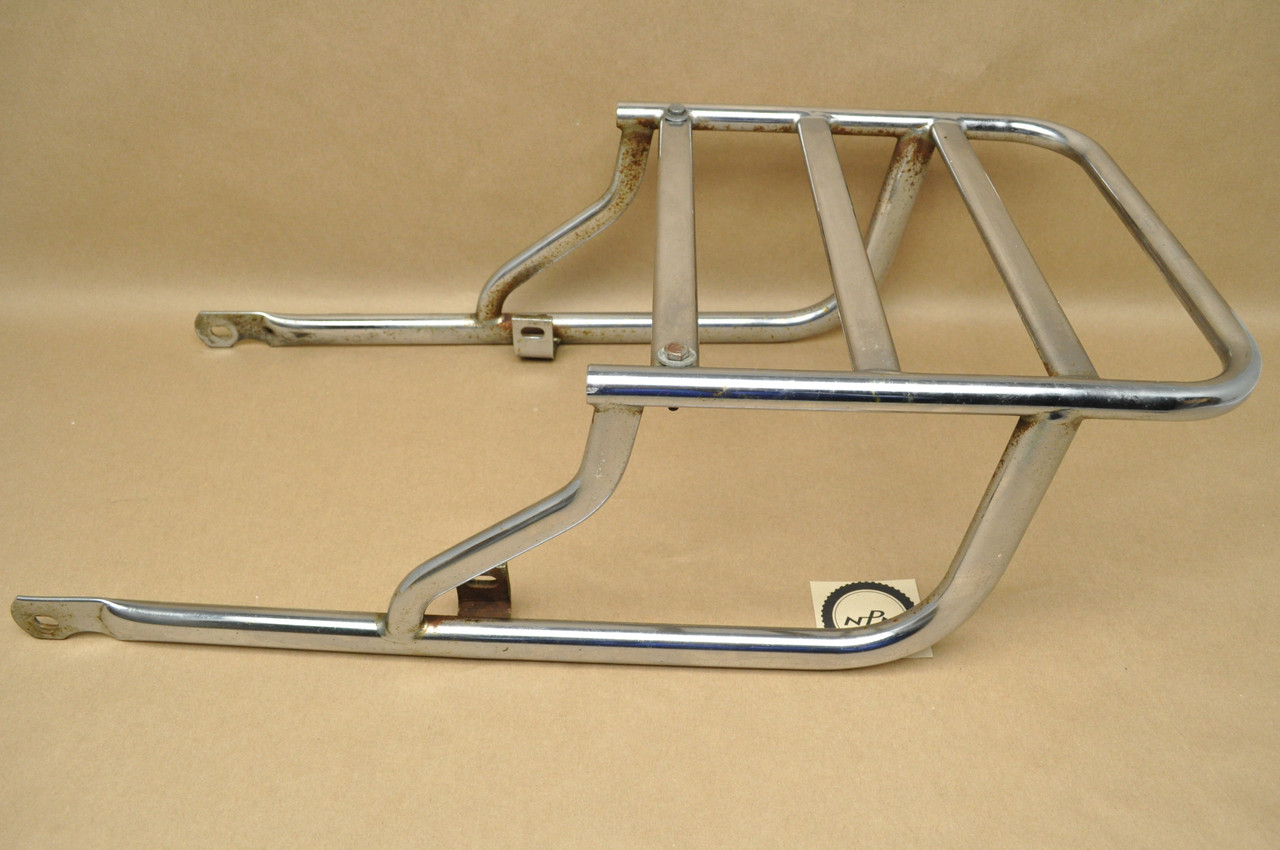 Vintage Amco Honda Motorcycle Rear Luggage Rack Cargo Carrier