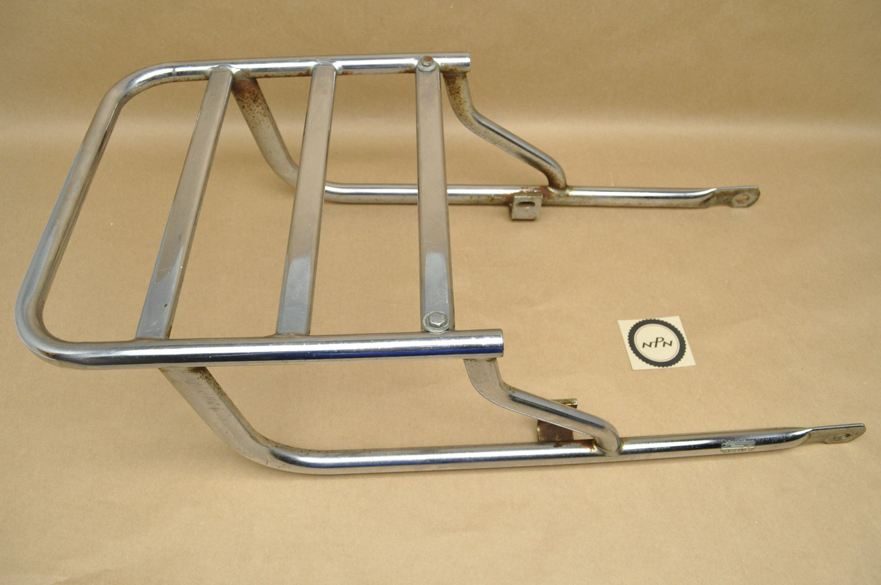 Vintage Amco Honda Motorcycle Rear Luggage Rack Cargo Carrier