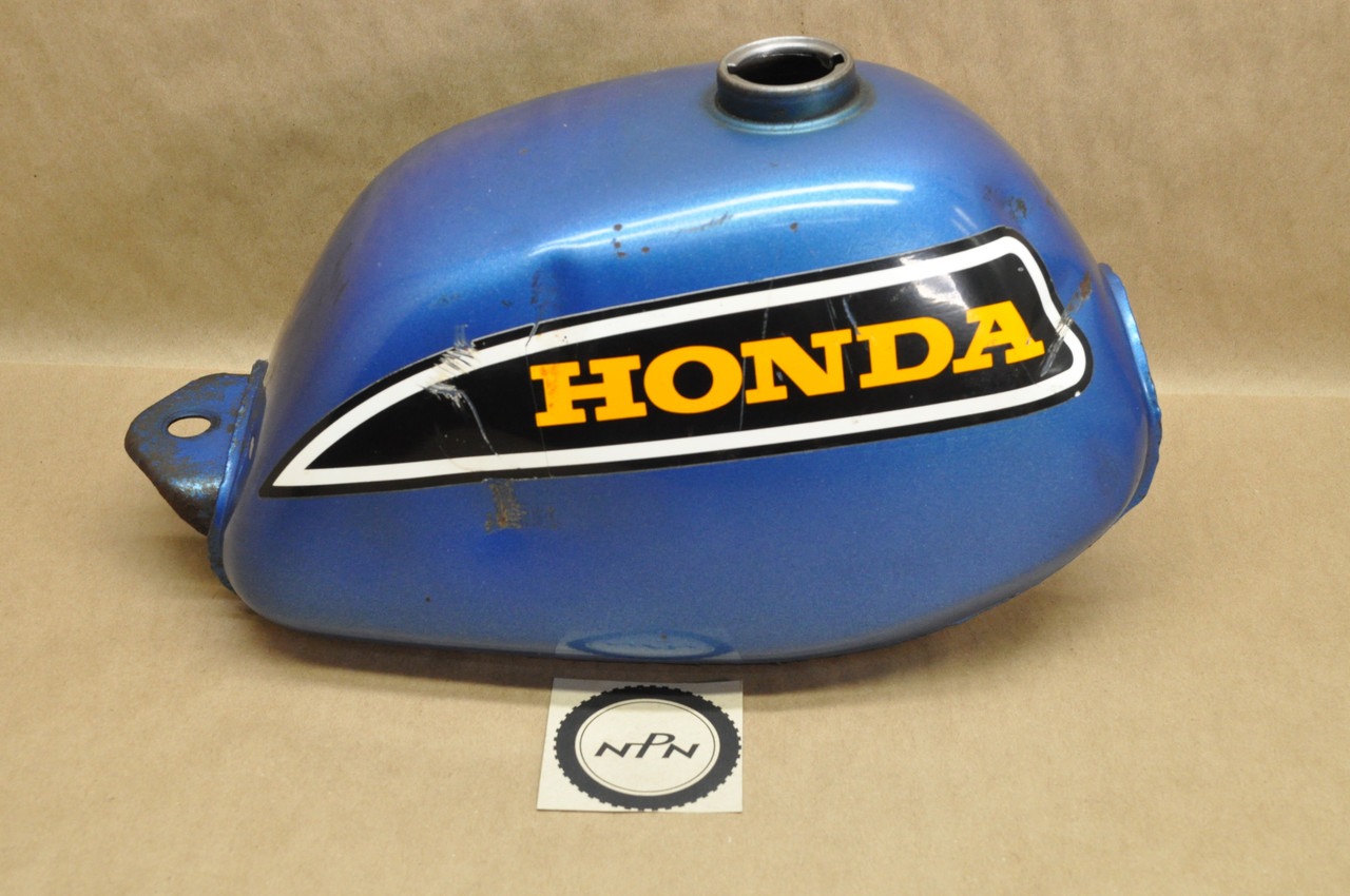 Vintage OEM Honda Z50 K3-K4 Mini Trail Fuel Gas Tank Blue 17500-130-305 MK