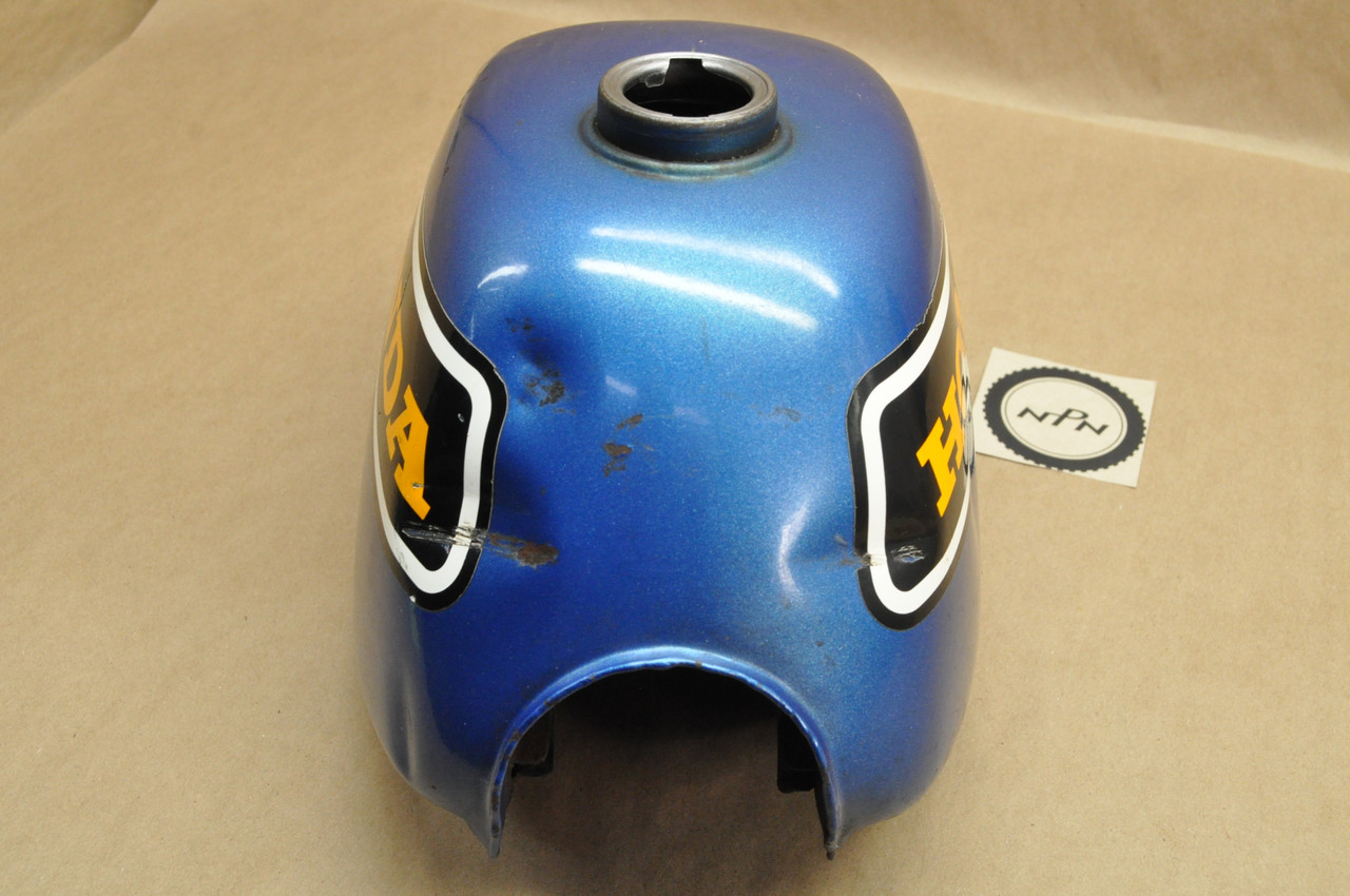 Vintage OEM Honda Z50 K3-K4 Mini Trail Fuel Gas Tank Blue 17500-130-305 MK
