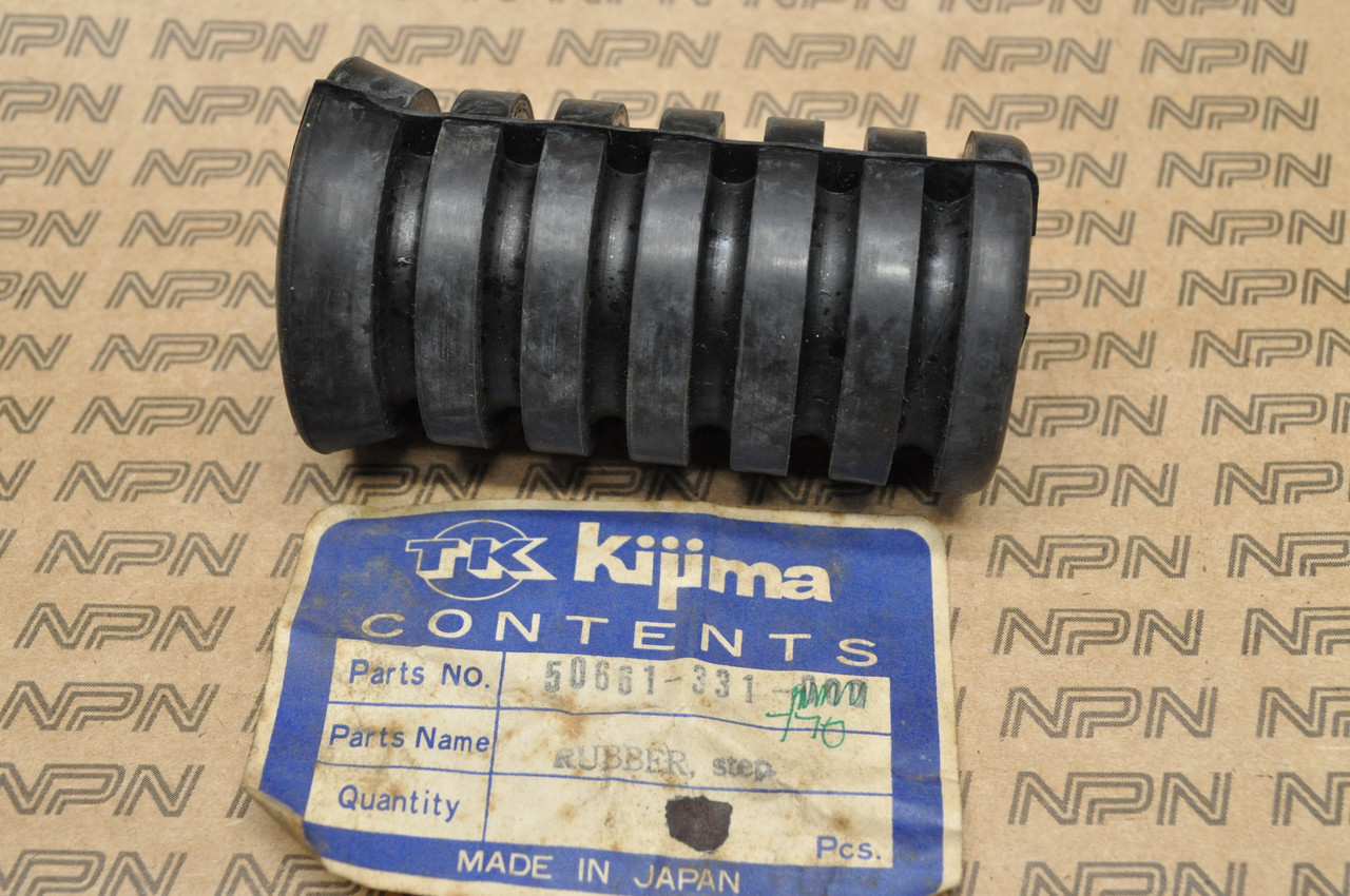 NOS Honda MT250 SL100 SL70 ST90 XL70 Z50 TK Foot Peg Rubber 50661-331-770