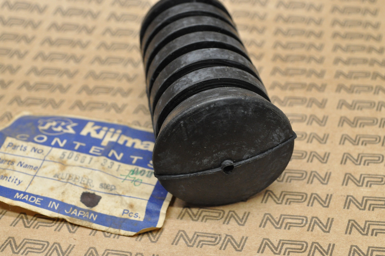 NOS Honda MT250 SL100 SL70 ST90 XL70 Z50 TK Foot Peg Rubber 50661-331-770