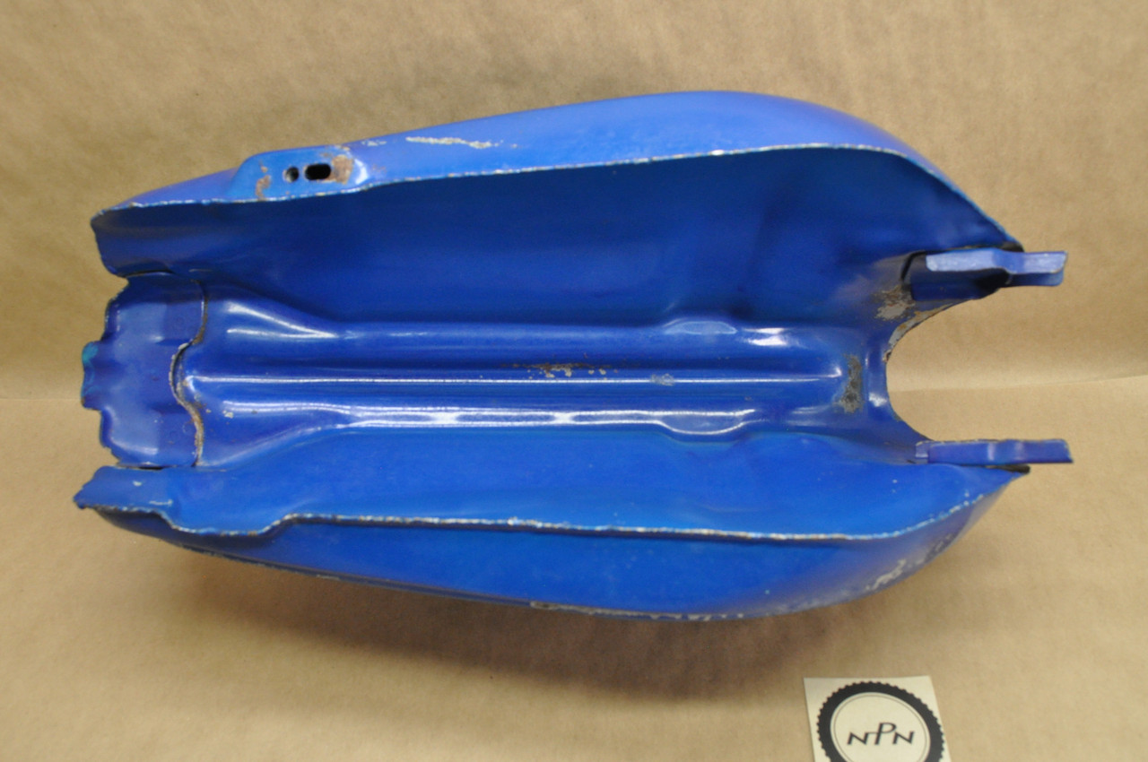 Vtg OEM Honda CA175 K0 CD175 K0 Early Seamless Fuel Gas Tank Blue 17500-237-671