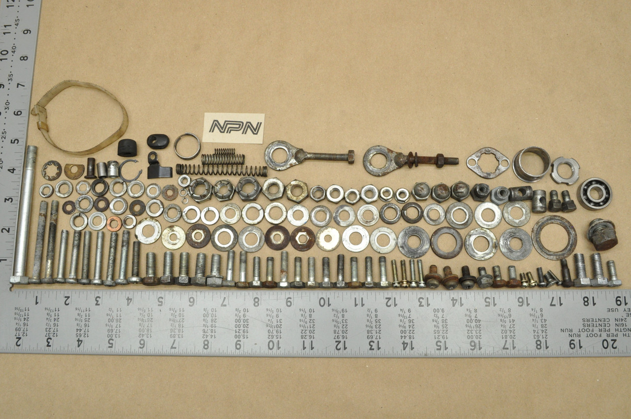 Vintage OEM Honda Z50 K4 Screw Bolt Washer Nut Spring Hardware Lot