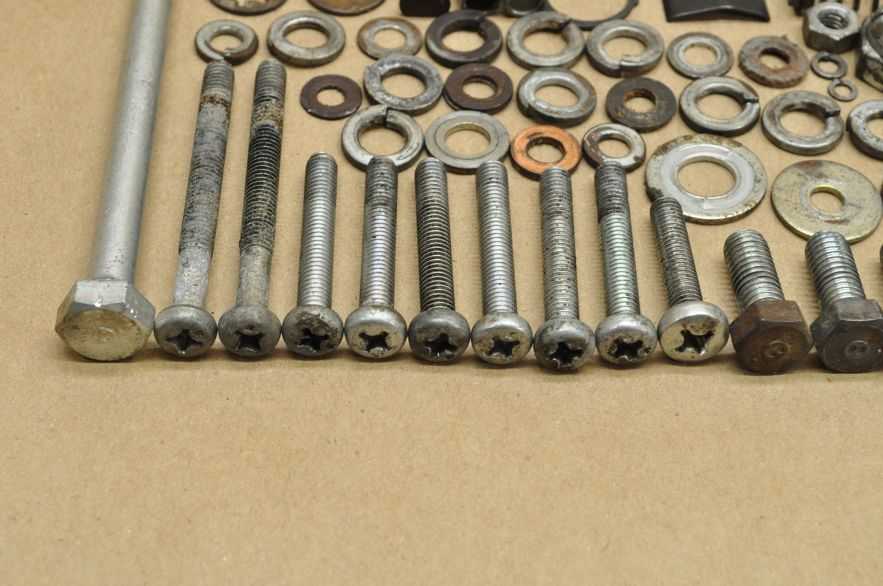 Vintage OEM Honda Z50 K4 Screw Bolt Washer Nut Spring Hardware Lot