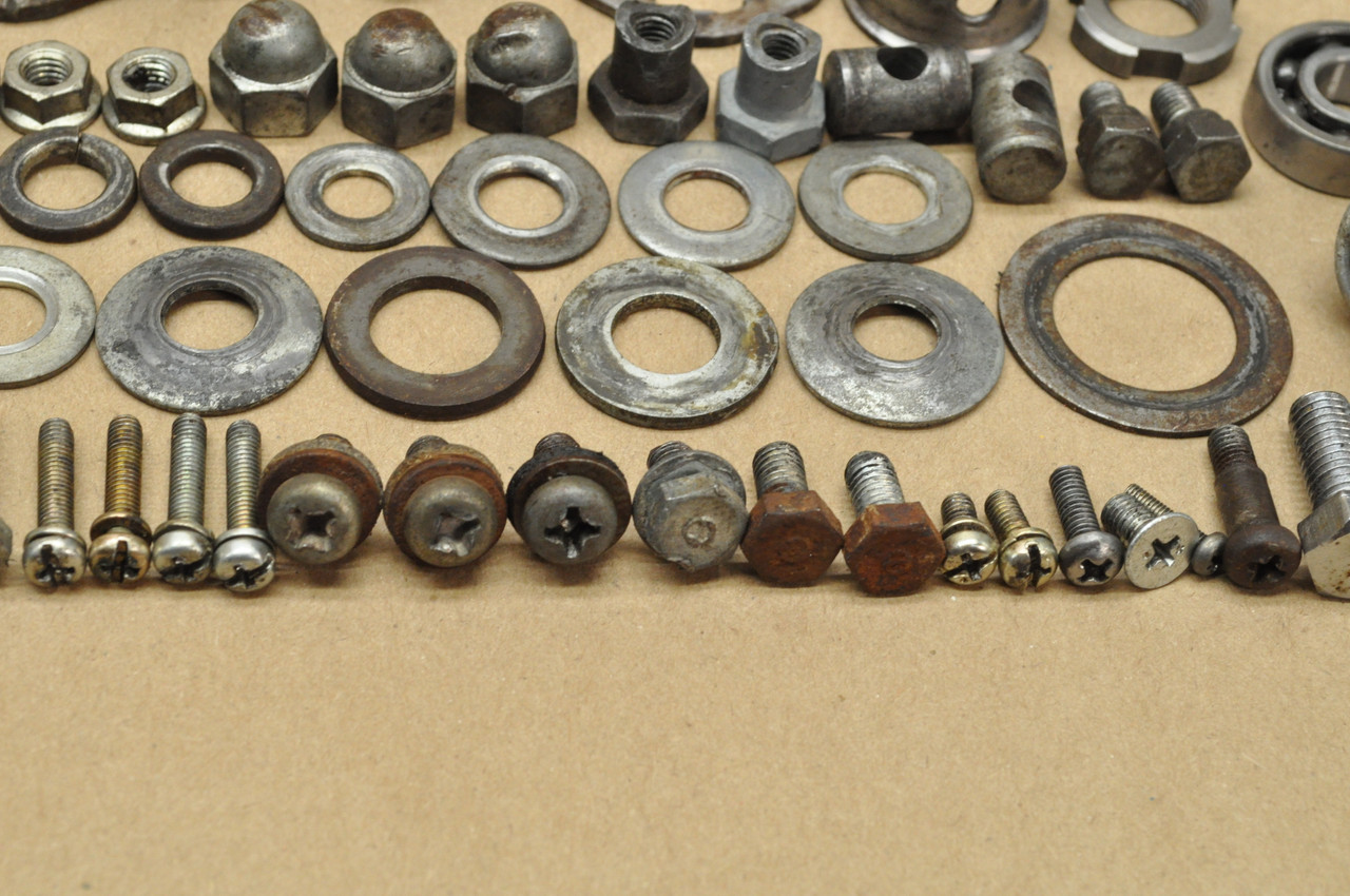 Vintage OEM Honda Z50 K4 Screw Bolt Washer Nut Spring Hardware Lot