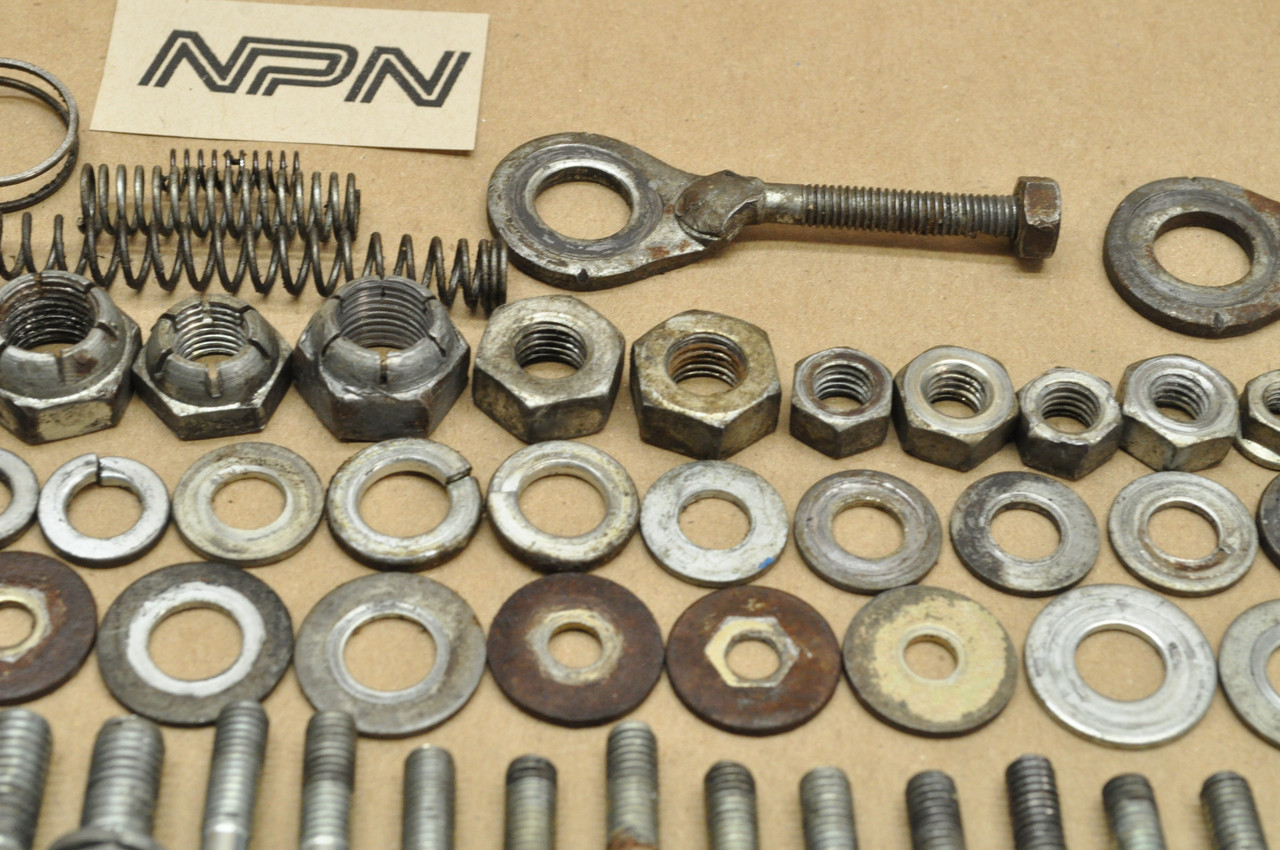 Vintage OEM Honda Z50 K4 Screw Bolt Washer Nut Spring Hardware Lot