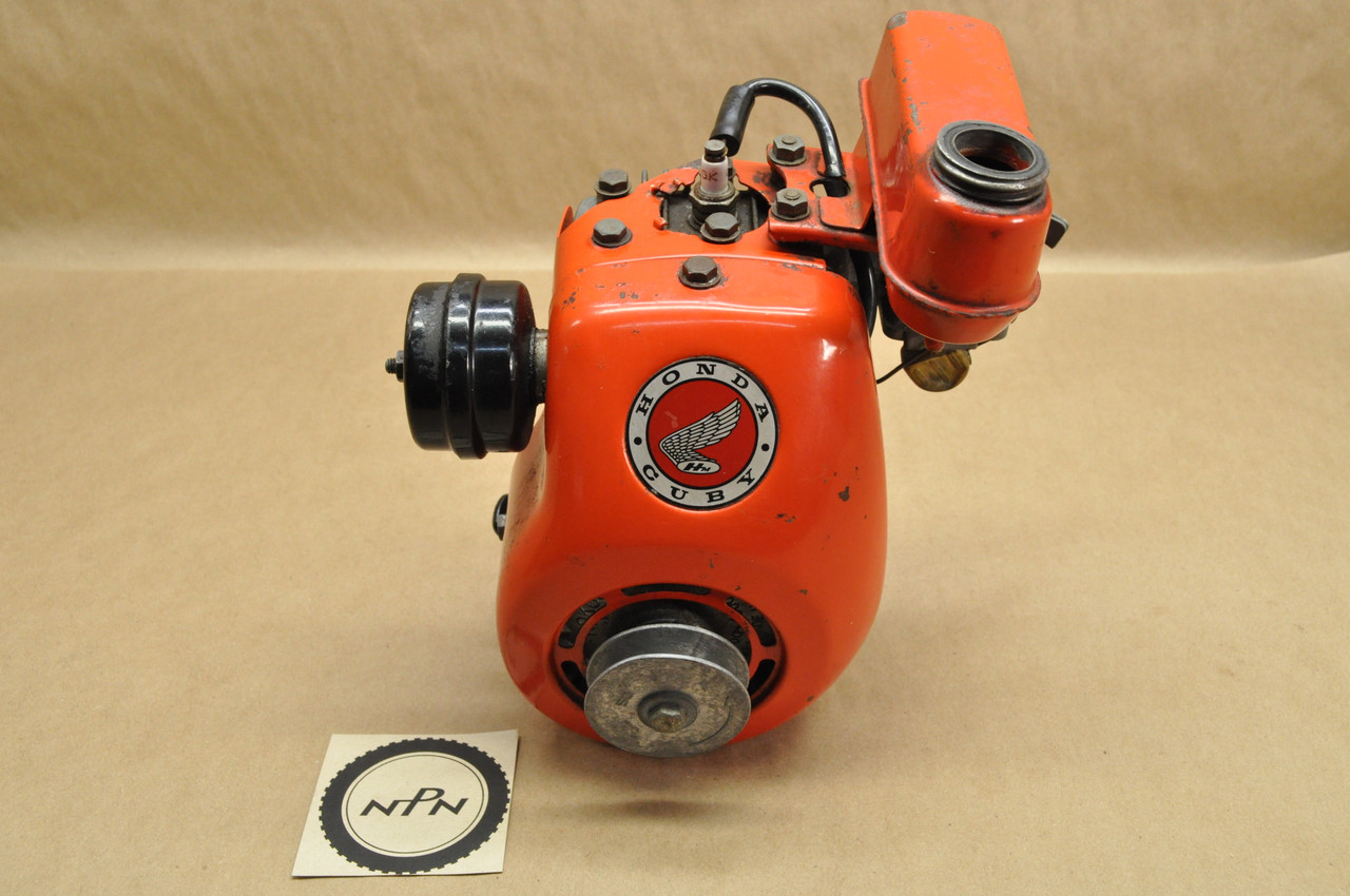 Vintage Honda Cuby T10 Engine Motor Motorcycle Dealer Memorabilia #33085