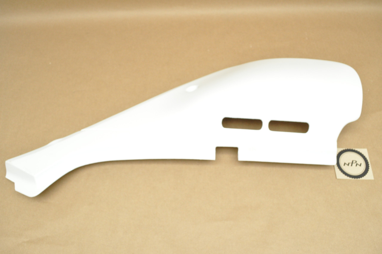 Vintage OEM Honda XR650 L Right Side Cover White 83520-MY6-920 ZB