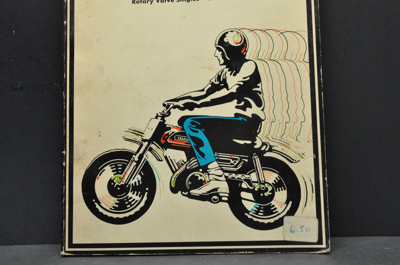 Vintage 1963-71 Yamaha JT1 YG5 T G5S G6S B YF1 Clymer Shop Service Repair Manual