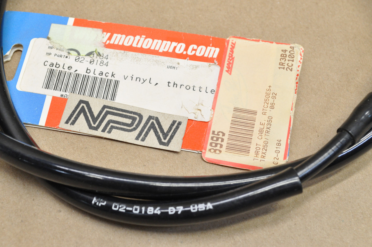 NOS Honda ATC250 ES TRX250 TRX350 Motion Pro Throttle Cable 17910-HA0-680