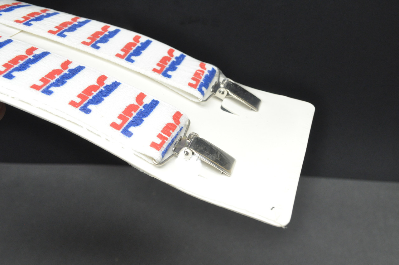 VTG NOS Honda Racing Company HRC Logo Motorcycle Suspenders Sealed Made in USA