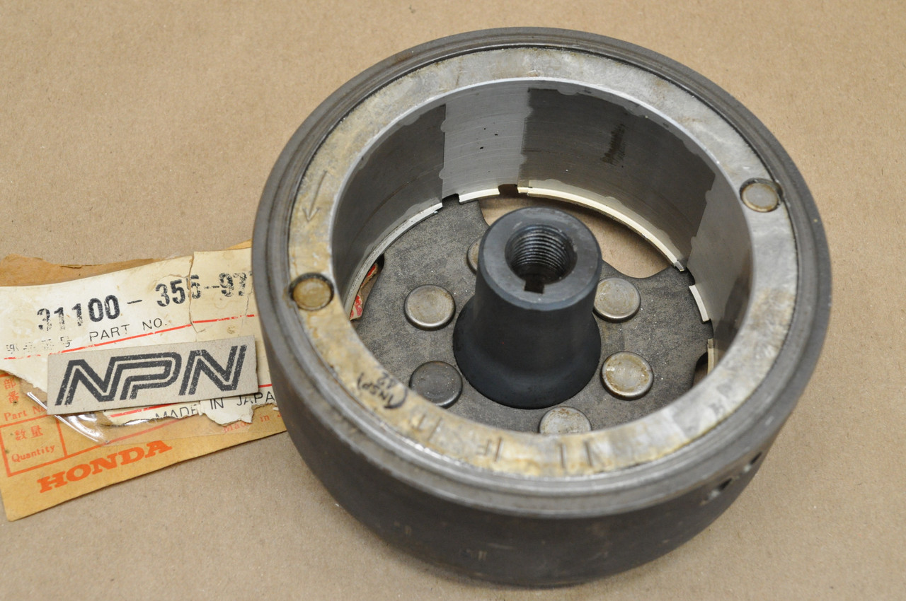 NOS Honda TL125 TL125S Nippon Denso Stator Rotor Magneto Flywheel 31121-355-671
