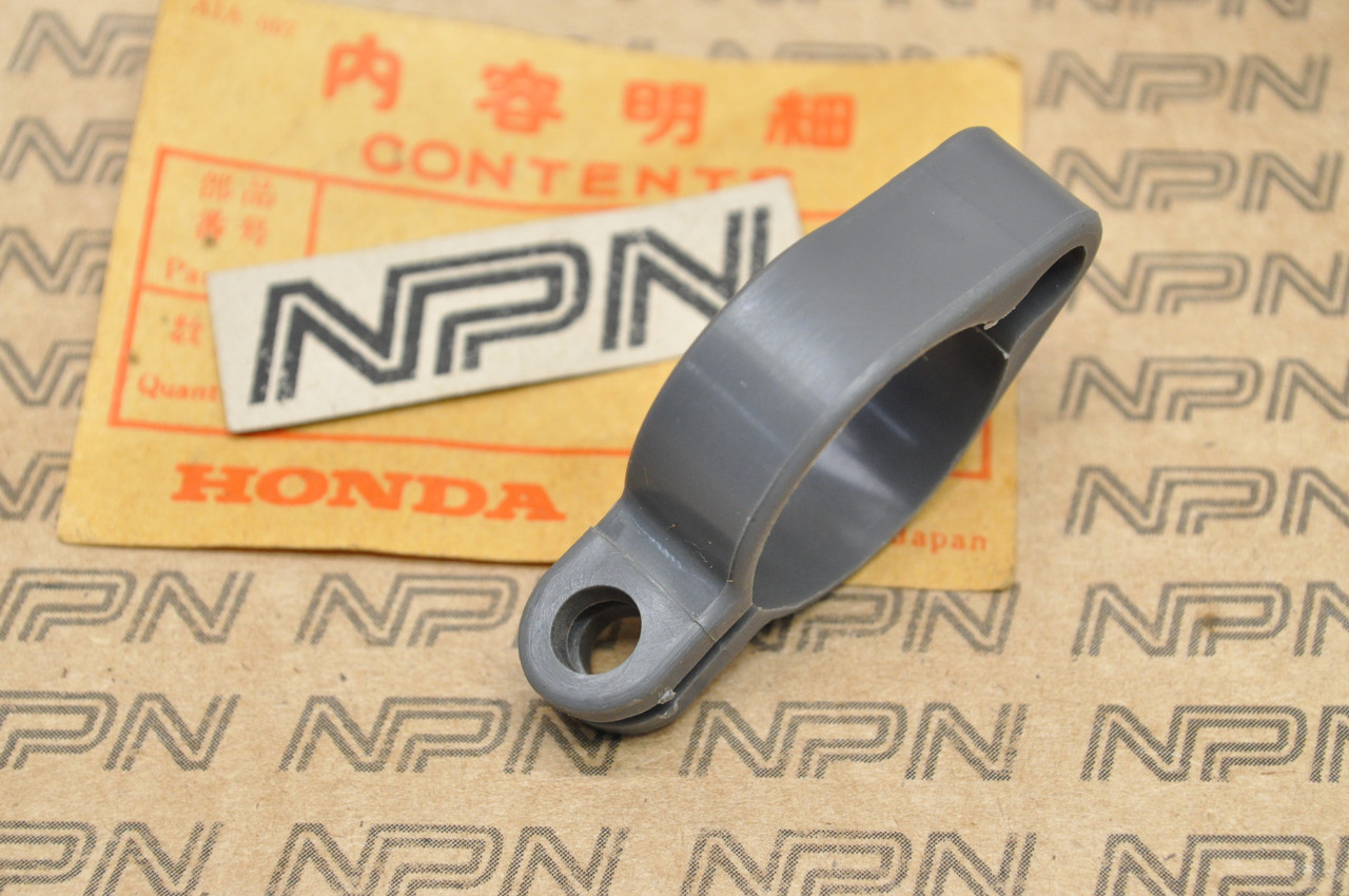 NOS Honda CB125 TL125 XL100 XL125 XR185 XR200 Clutch Cable Clamp 22878-355-000