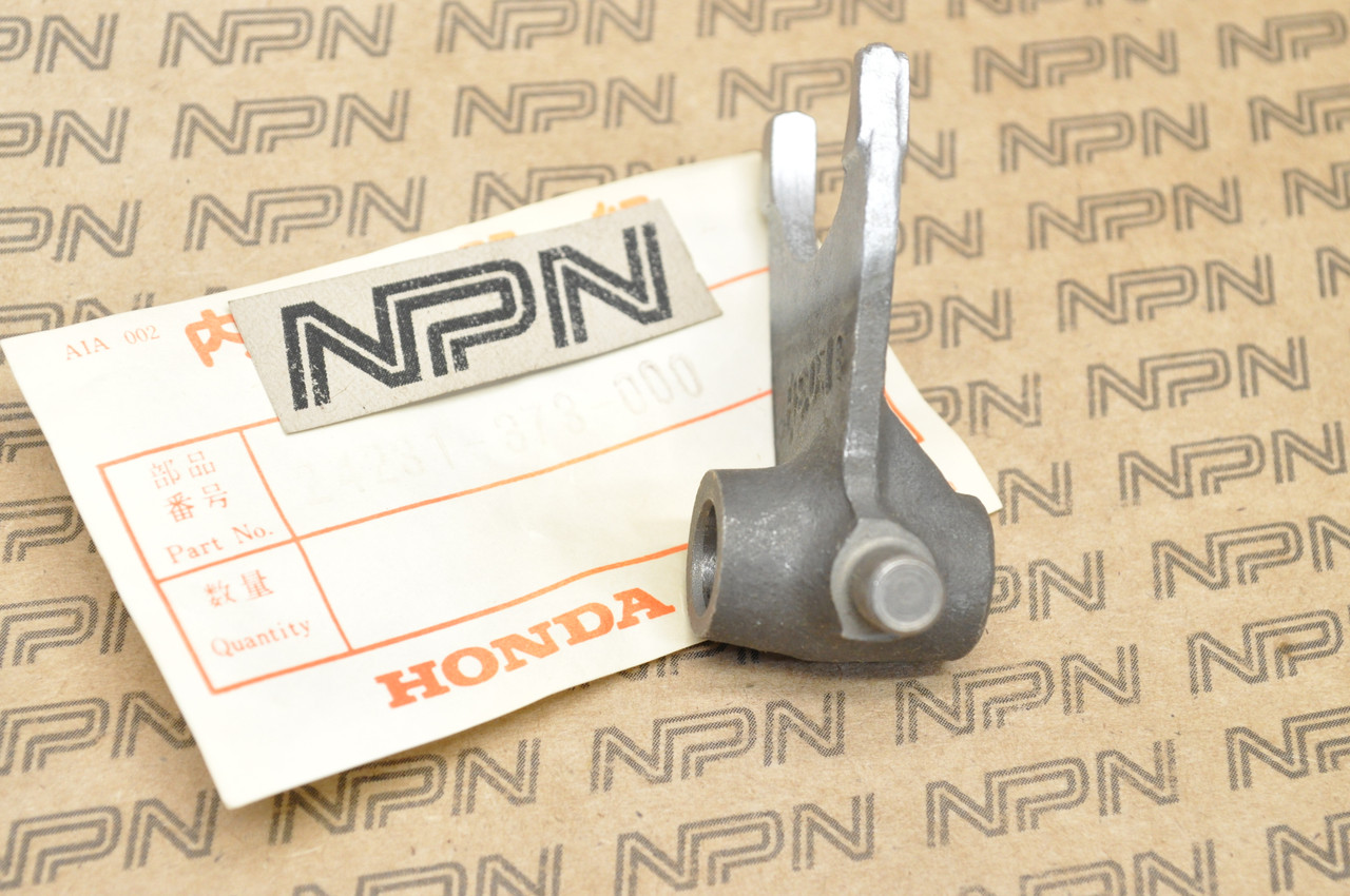 NOS Honda MR175 K0-1977 MT125 K0-1976 Left Gear Shift Fork 24231-373-000