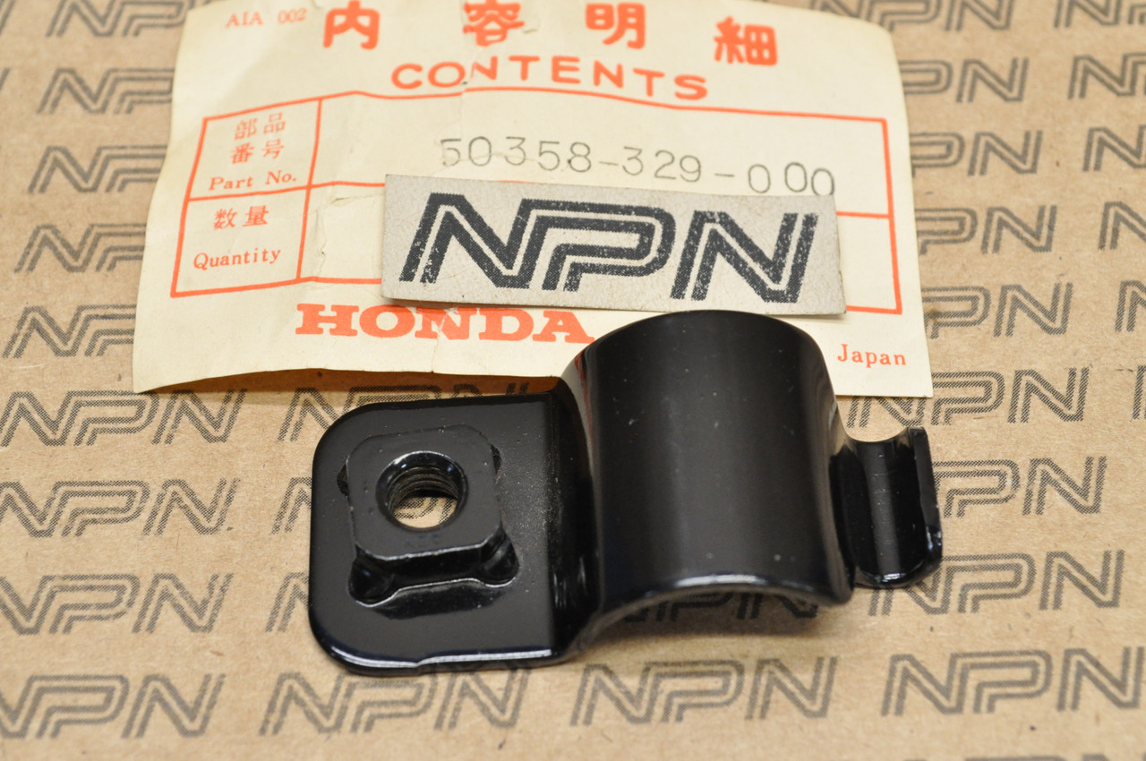 NOS Honda XL250 K0-K2 Rear Skid Plate Setting Stay Bracket 50358-329-000