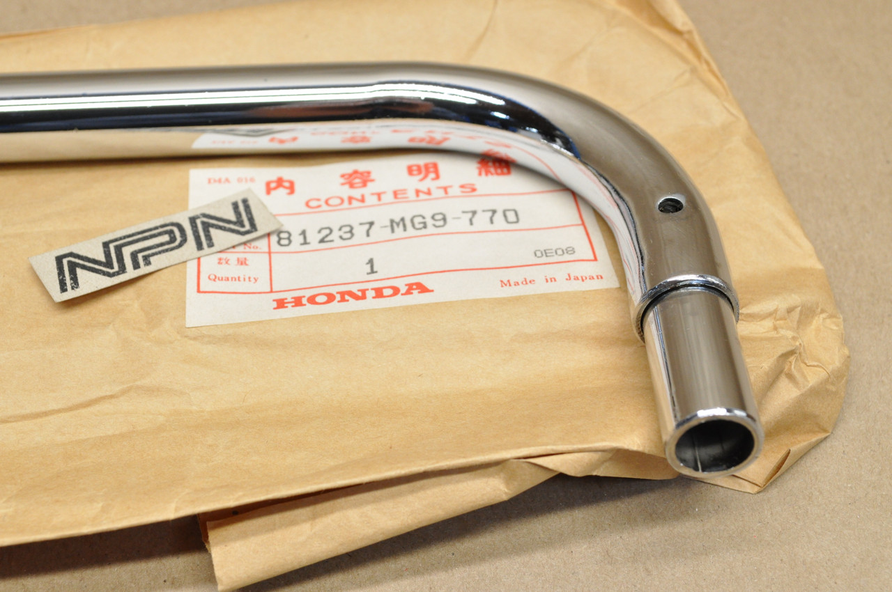 NOS Honda 1984-87 GL1200 Gold Wing Saddlebag Bar Joint Pipe 81237-MG9-770