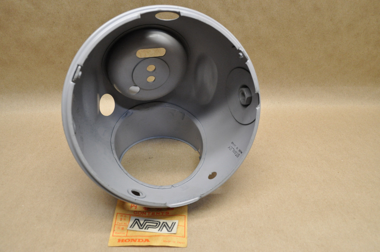 NOS Honda CL72 CL77 Head Light Speedometer Bucket in Primer 61301-273-811 Z