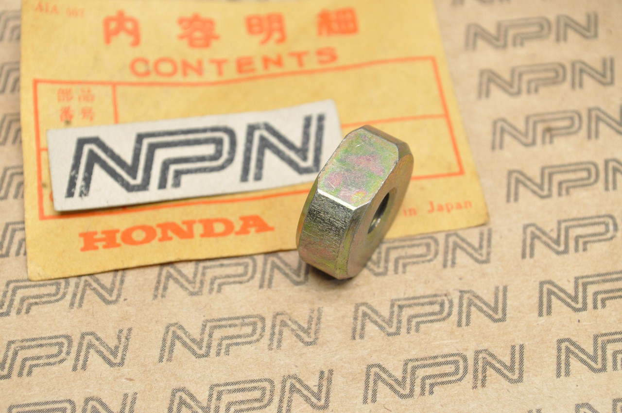 NOS Honda CB450 K5-K7 CB500 K0-K2 CL450 K5-K6 Fork Lock Nut 51462-323-000