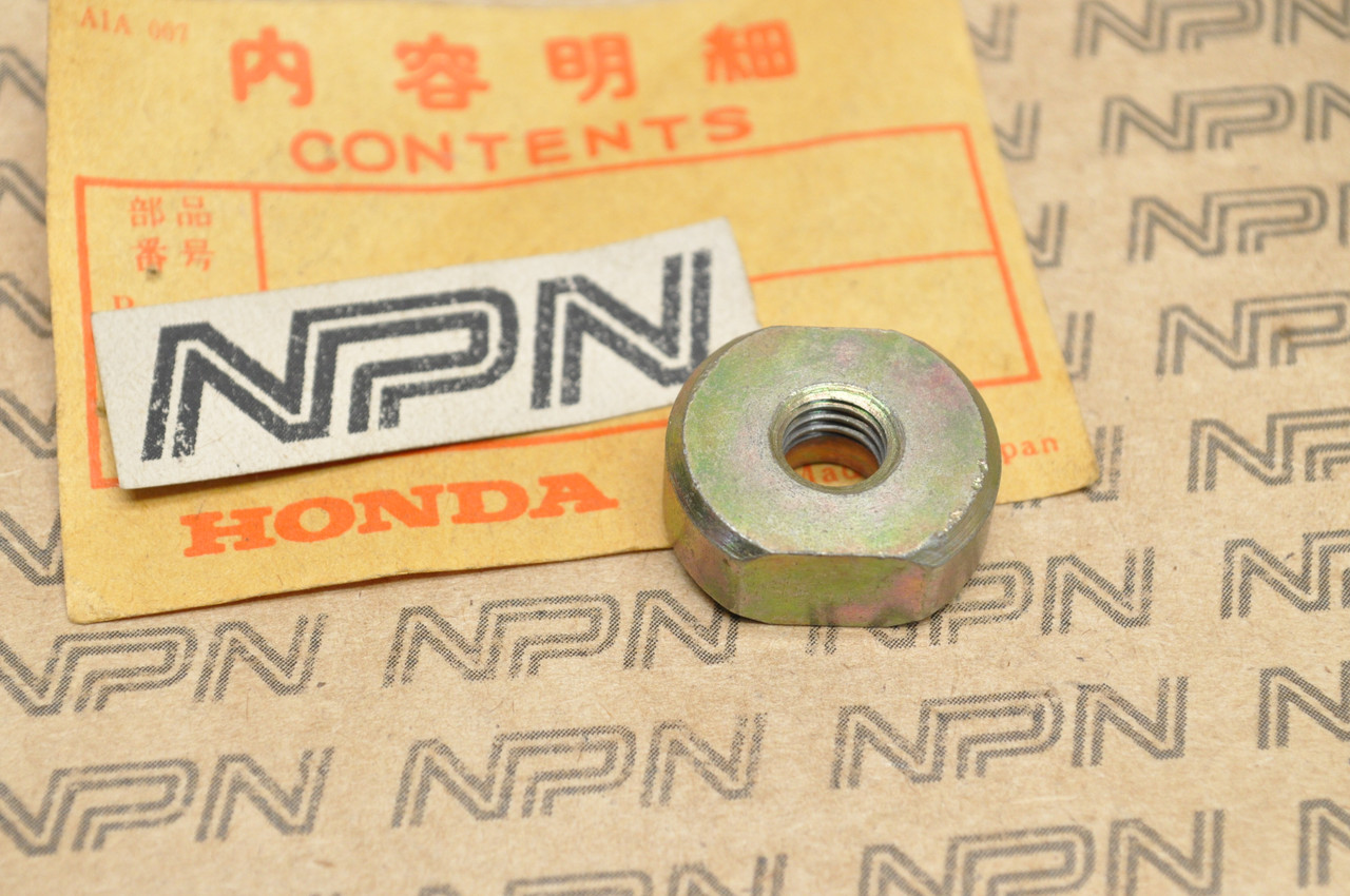 NOS Honda CB450 K5-K7 CB500 K0-K2 CL450 K5-K6 Fork Lock Nut 51462-323-000