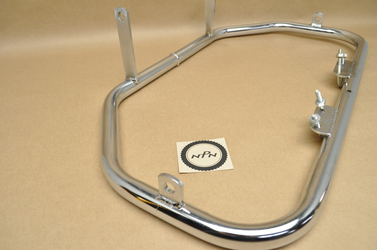 NOS Vintage Honda CB350 Engine Guard Crash Safety Highway Bar Mount Kit
