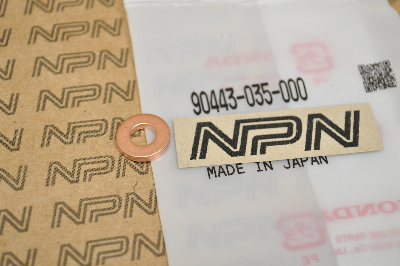 NOS Honda ATC70 C70 CL70 CT70 S65 SL70 TRX70 XL70 XR70 Z50 Washer 90443-035-000
