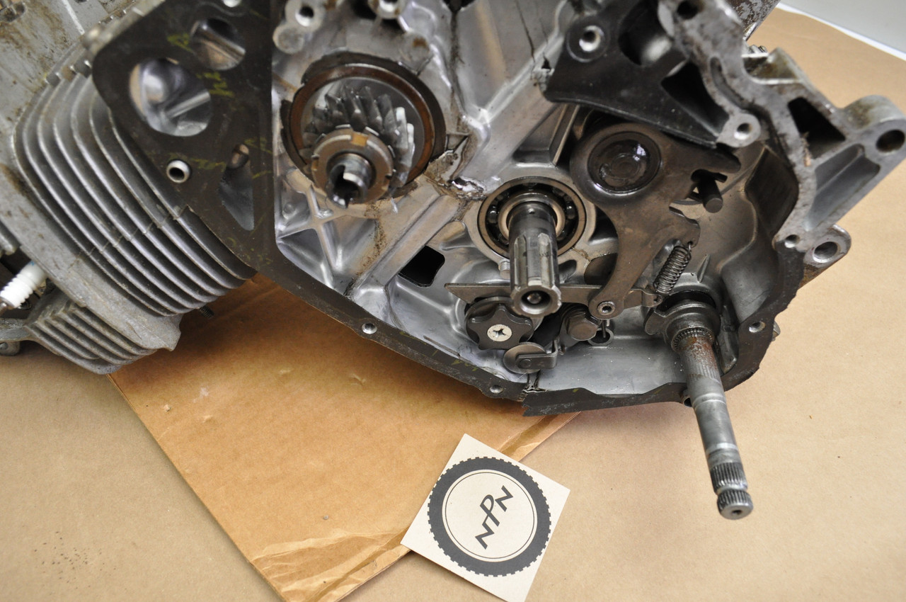 Vtg OEM Honda CL125 A Engine Motor Crank Case Cylinder Head Assy 11200-246-000