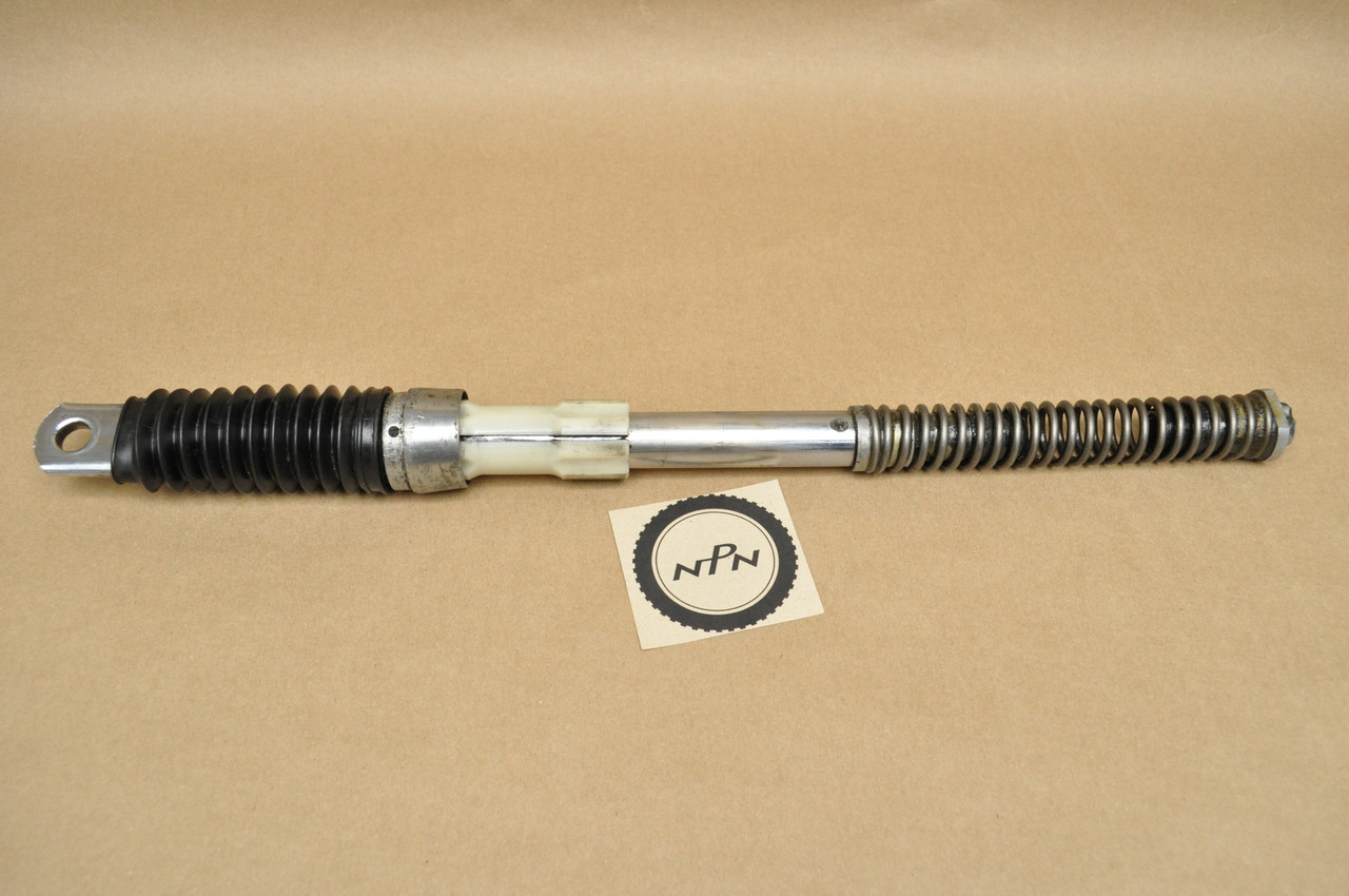 Vtg OEM Honda Z50 K3-1978 Left Front Fork Leg w/ Rubber Assy 51500-120-000