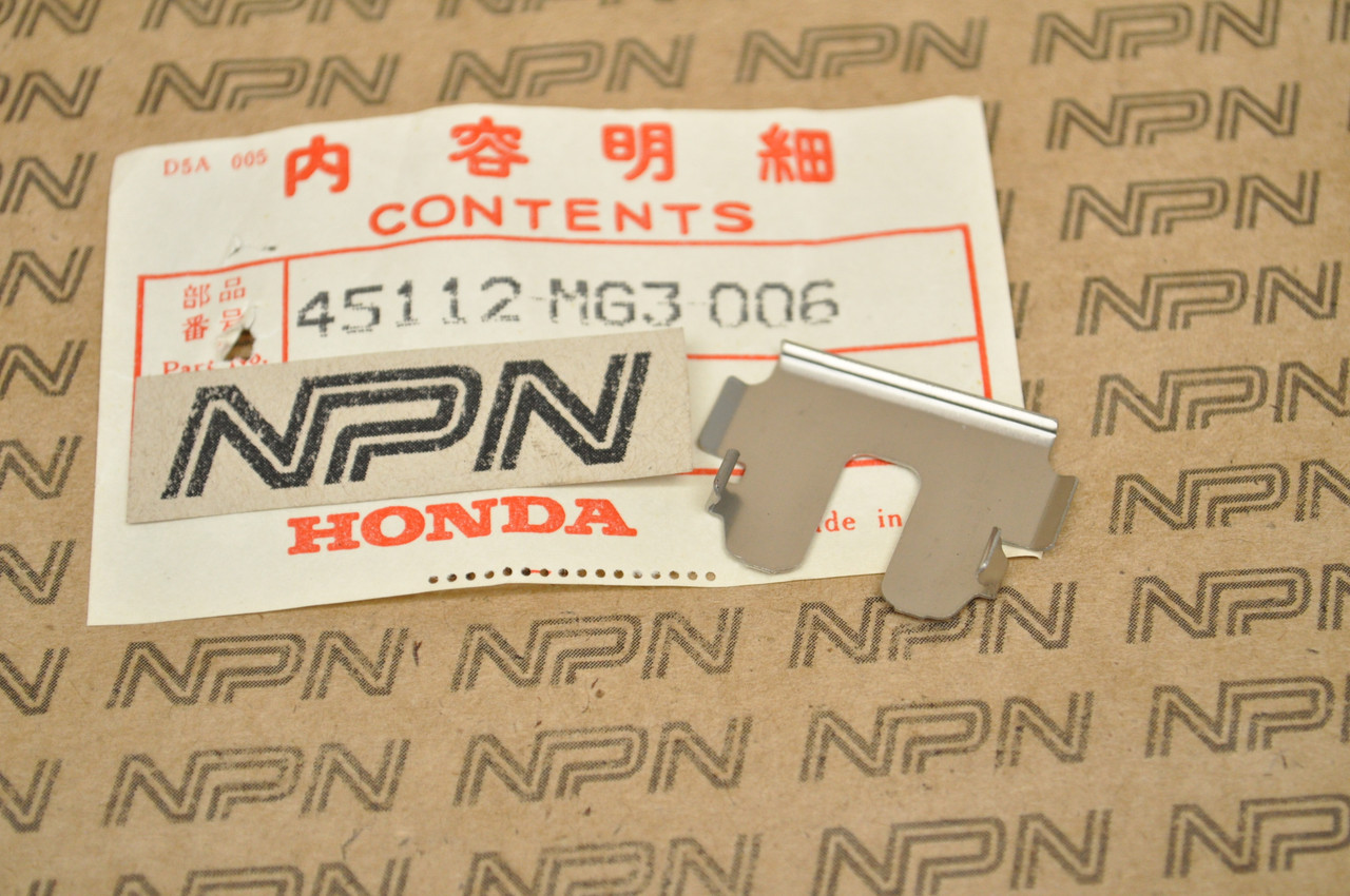 NOS Honda ATC250 CBR600 CR250 CR500 VFR750 XL350 XR600 Clip 45112-MG3-006