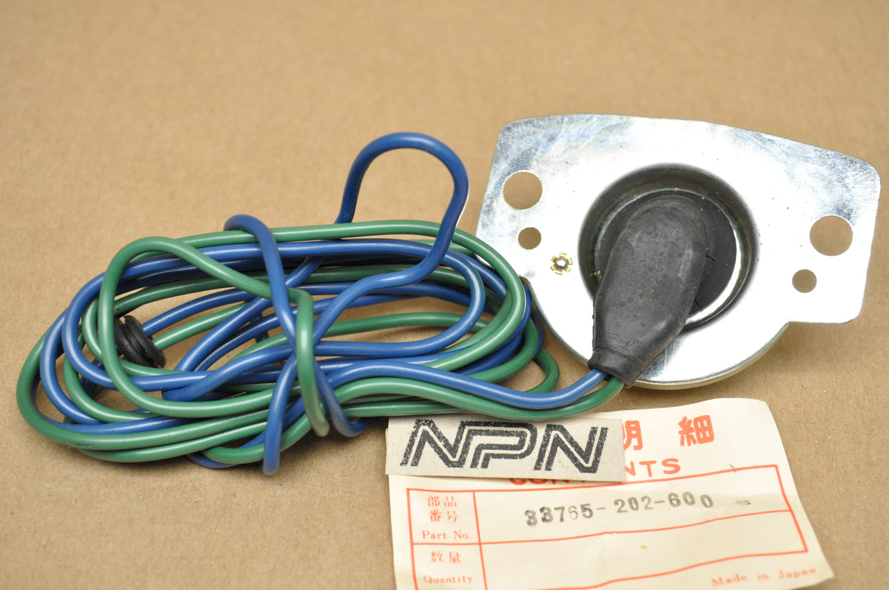 NOS Honda CA95 CB92 Rear Brake Tail Light Socket Plate 33765-202-600