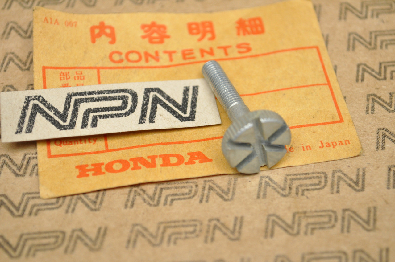 NOS Honda CB750 Carburetor Throttle Stop Screw 16163-300-014