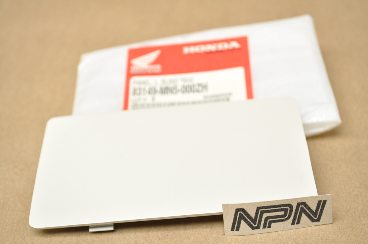 NOS Honda 1990 GL1500 SE Gold Wing Left Shelter Blind Panel 83149-MN5-000 ZH