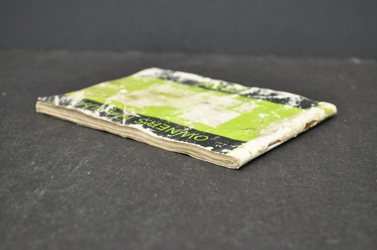 Vintage 1973 Kawasaki 500 H1 E Owners Manual 99997-811