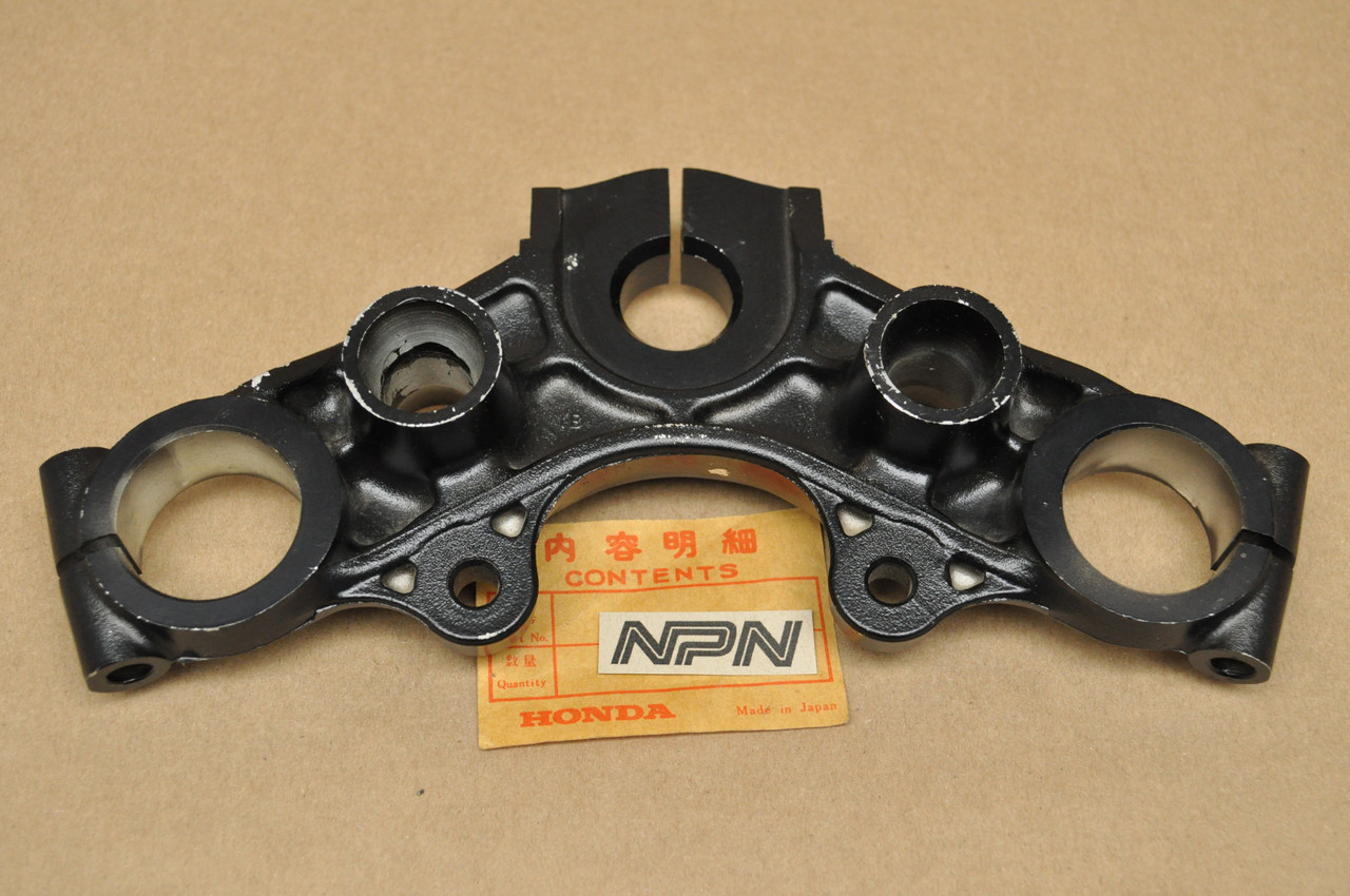 NOS Honda CB450 K3-K7 CL450 Fork Triple Tree Handlebar Top Bridge 53230-319-000