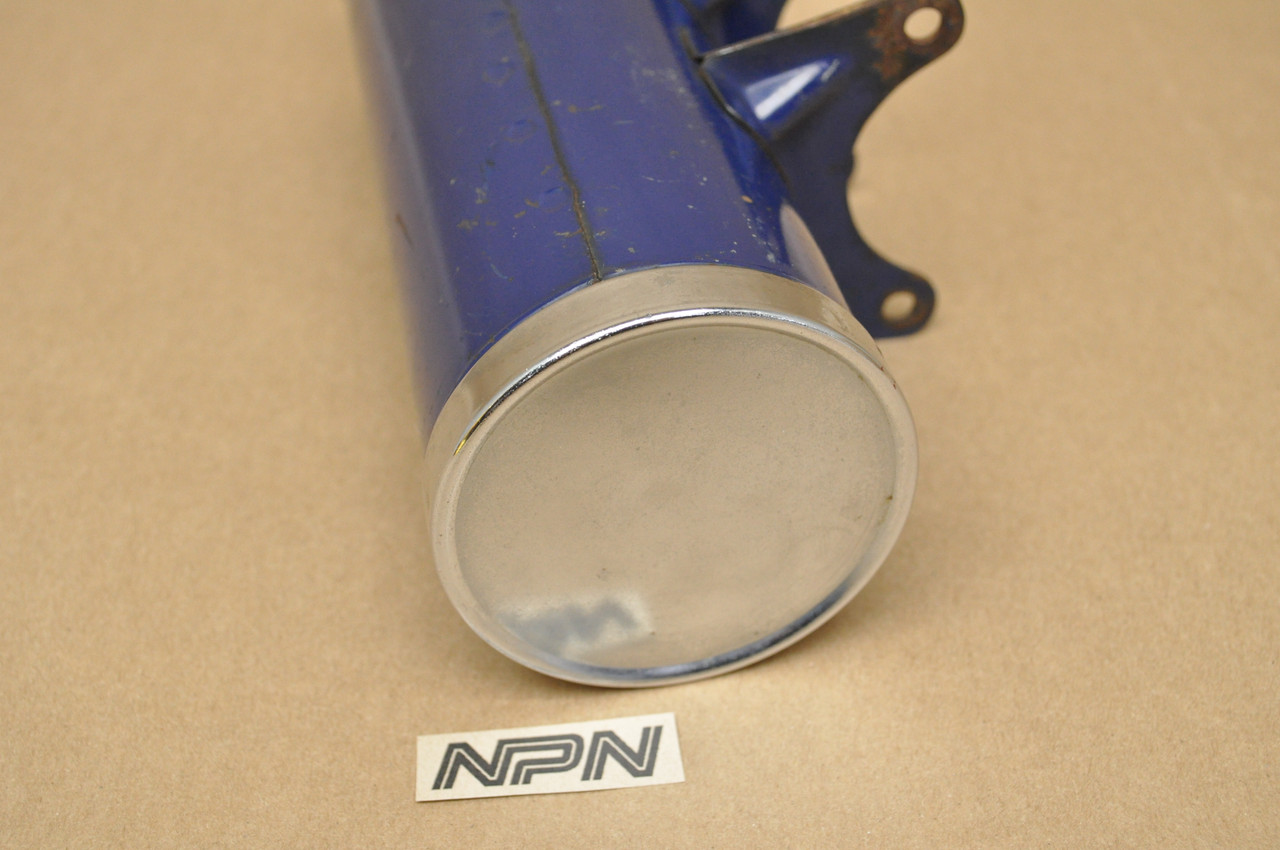 Vintage Used OEM Honda CB160 Blue Tool Box Holder w/ Lid 83500-216-000 Z